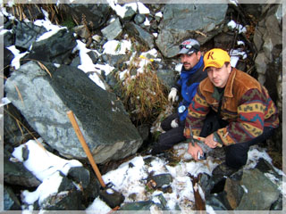 Prospecting on the Gold Hill