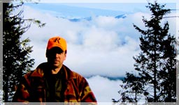 Dave Wallach with Bird Creek view
