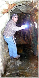 Inspecting the 2 ½ Claim adit