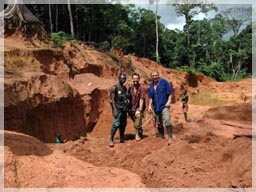 New Creek miners claim the deeper they go the more gold they retrieve / CVI