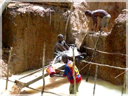Beleyala alluvial mining covers an extensive area / CVI